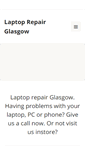 Mobile Screenshot of laptoprepairglasgow.com